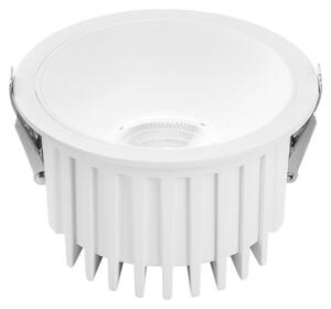 FAN INC-QUANTUM-R18DA-BCO Zápustné svítidlo Quantum R18DA, bílé, 18 W, 3000–4000 K, pr. 135 x 85 mm - FANEUROPE
