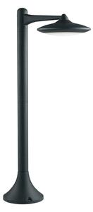 FAN LANT-ALYSON/P1 Sloupkové svítidlo LED ALYSON černá, hlinik, 12 W, 1300 lm, 4000 K, IP44, 91 x 29 cm - FANEUROPE