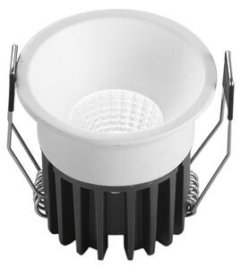 FAN INC-QUARK-R8DA-BCO Zápustné svítidlo Quark R8DA, bílé, 8 W, 3000–4000 K, pr. 65 x 55 mm - FANEUROPE