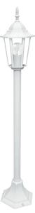FAN LANT-MILANO/P1 BCO Sloupkové svítidlo MILANO bílá, 1xE27, IP44, 105 x 21 cm - FANEUROPE