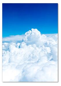 Vertikální Foto obraz skleněný svislý Let nad mraky osv-91685185