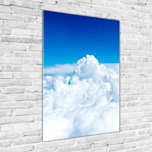 Vertikální Foto obraz skleněný svislý Let nad mraky osv-91685185