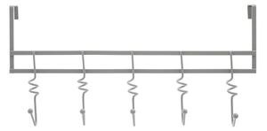 Šedý kovový věšák na dveře 46 cm Jaxen – Premier Housewares