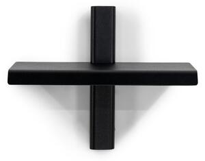Černá kovová police 28 cm Hola – Spinder Design