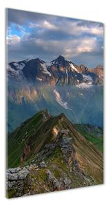 Vertikální Fotoobraz na skle Horské vrcholy osv-91952408