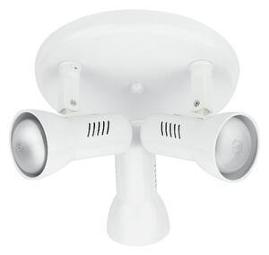 FAN SPOT-CARRERA-PL3 Spotové svítidlo SPOT CARRERA bílá 3xE27 25,3x20x18,7 cm - FANEUROPE