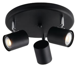 FAN SPOT-ZERO-PL3 NER Spotové svítidlo SPOT ZERO černá 3xGU10 23,5x12 cm - FANEUROPE