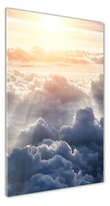 Vertikální Foto obraz skleněný svislý Let nad mraky osv-92314330