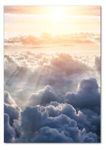 Vertikální Foto obraz skleněný svislý Let nad mraky osv-92314330