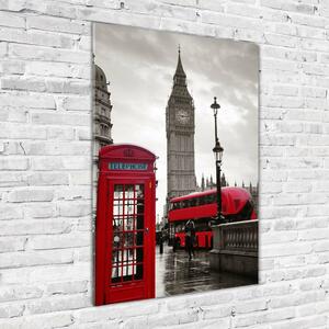 Vertikální Foto obraz fotografie na skle Big Ben Londýn osv-92717556