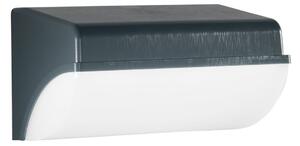 FAN LED-BORDER-30M-ANT Venkovní nástěnné LED svítidlo BORDER antracit, polykarbonát, 30 W, 3550 lm, 4000 K, IP65, 12,8 x 26,2 x 13 cm - FANEUROPE