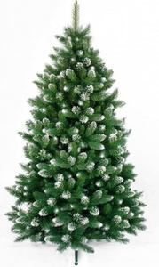 Foxigy Vánoční stromek Borovice 120cm s šiškami Luxury Diamond