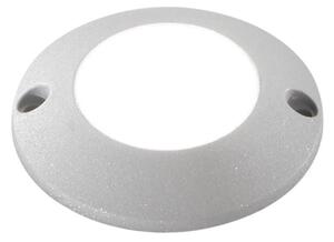 FAN LED-ELMO-UPC Pochozí venkovní svítidlo ELMO hliník stříbrná, 3 W, 360 lm, 3000 K, IP54, 7 x 1,5 cm - FANEUROPE