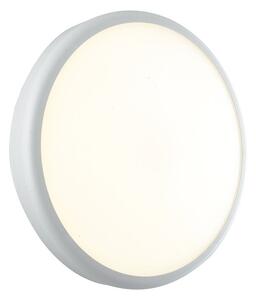 FAN LED-EVER-XL BCO Venkovní nástěnné svítidlo LED EVER bílá, polykarbonát, 28 W, 3750 lm, 3000/4000 K, IP65, 30 x 7,8 cm - FANEUROPE
