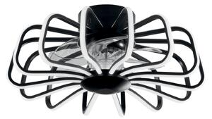 FAN LED-GRECALE-B-INT Svítidlo s ventilátorem GRECALE černá akrylát/hliník 80 W 8470 lm CCT stmívatelné Wi‑Fi 50x20,7 cm - FANEUROPE