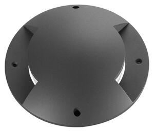 FAN LED-GROUND-R2 Venkovní svítidlo LED GROUND antracit, hliník, 12 W, 1460 lm, CCT, IP65, 21 x 5,4 cm - FANEUROPE
