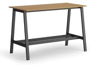 Vysoký barový stůl, 1600 x 800 mm, buk