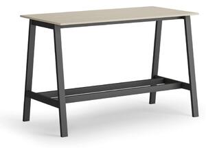 Vysoký barový stůl, 1600 x 800 mm, bříza