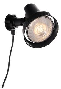 FAN LED-GRUBB-15M Venkovní reflektor LED GRUBB černá, plast, 1xE27, 15 W, 1100 lm, 4000 K, se zápichem, 20,03 x 15,12 cm - FANEUROPE
