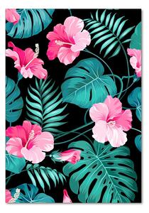 Vertikální Foto obraz skleněný svislý Havajské květiny osv-93163910