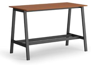 Vysoký barový stůl, 1600 x 800 mm, třešeň