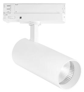 FAN LED-PLANE-W-30C 3‑fázový systém svítidlo PLANE hliník bílá LED 30 W 3000 K 3700 lm 160 x 180 cm - FANEUROPE