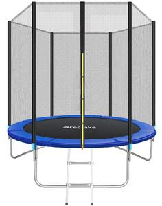 Tectake Trampolína s bezpečnostní sítí - 244 cm