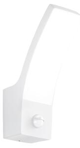 FAN LED-SAIL-APS-BCO Nástěnné svítidlo LED SAIL se senzorem hliník difuzor bílá IP65 CCT 3000-4000 K 80x160x245 mm - FANEUROPE