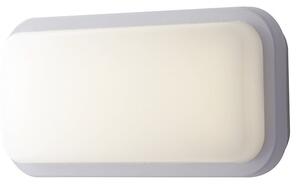 FAN LED-SHELLY-Q-L BCO Venkovní stropní svítidlo LED SHELLY bílá polykarbonát 20 W 2500 lm 3000/4000 K IP65 29,6x14,6x7,6 cm - FANEUROPE