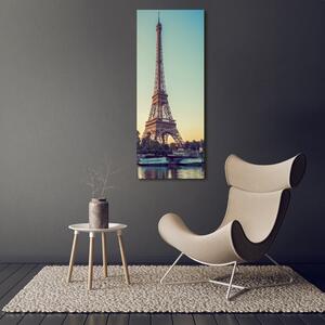 Vertikální Fotoobraz na skle Eiffelová věž Paříž osv-94387968