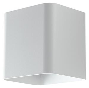 FAN LED-W-BIOME BCO Venkovní nástěnné svítidlo LED BIOME bílá hliník 2x3,5W 840 lm IP54 9,5x11 cm - FANEUROPE