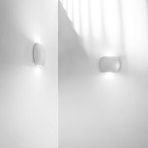 FAN LED-W-MIURA/6W Venkovní nástěnné svítidlo LED ULTRASOTTILE MIURA bílá hliník 2x3W 520lm CCT IP54 12,8x16x3,5 cm - FANEUROPE