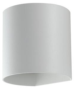 FAN LED-W-GOLF BCO Venkovní nástěnné svítidlo LED GOLF bílá hliník 2x3,5W 840lm CCT IP54 9,5x11 cm - FANEUROPE