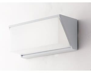 FAN LED-W-LUXON BCO Venkovní nástěnné svítidlo LED LUXON bílá hliník 12W 1550lm CCT IP54 11x25x9,5 cm - FANEUROPE