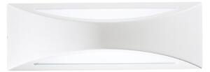 FAN LED-W-WEISS-BCO Venkovní nástěnné svítidlo LED WEISS hliník bílá 16W 1800lm CCT IP65 35x12x11,3 cm - FANEUROPE