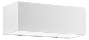 FAN LED-W-TWIN-XL BCO Venkovní nástěnné svítidlo LED TWIN bílá hliník 35W 4440lm 4000K IP54 10,8x30x12 cm - FANEUROPE