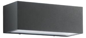 FAN LED-W-TWIN-XL ANT Venkovní nástěnné svítidlo LED TWIN antracit hliník 35W 4440lm 4000K IP54 10,8x30x12 cm - FANEUROPE