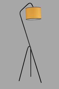 Opviq Stojací lampa Pramit II 165 cm černá/žlutá