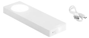 FAN LEDBAT-GTO Nabíjecí podlinkové LED svítidlo GTO, bílý polykarbonát, LED 1 W, 105 lm, 3000 K, USB/senzor, 6 x 18 x 1,7 cm - FANEUROPE