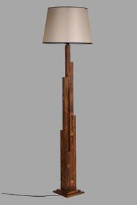 Opviq Stojací lampa Yanik III 165 cm hnědá/béžová