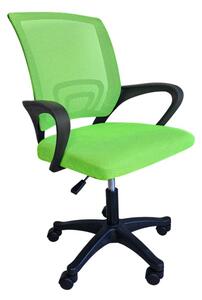 Flamenco Mystique Otočná kancelářská židle s mikromřížkou, maximální zatížení 120 kg, výška sedadla 40-50 cm, rozměry 50x51x25 cm