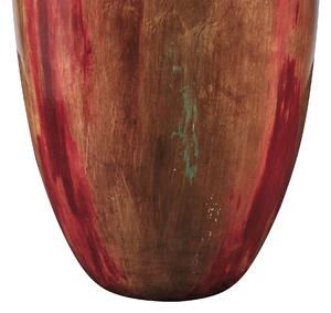 Pálená hlína Dekorativní váza 65 Hnědá Pestrá HIMERA