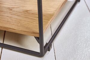 Odkládací stolek SCORPION 40 CM dubová dýha Nábytek | Doplňkový nábytek | Odkládací stolky