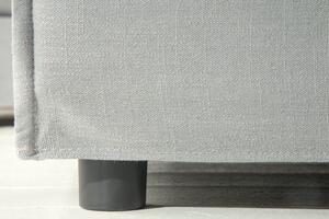 Luxusní taburet HEAVEN 100 CM šedá látka Nábytek | Doplňkový nábytek | Taburety