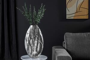Stříbrná váza Organic Orient 45 cm