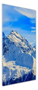 Vertikální Foto obraz sklo tvrzené Hory zima osv-96505174