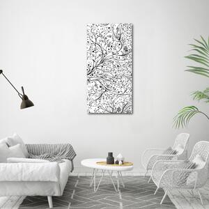 Vertikální Moderní obraz canvas na rámu Větve ocv-96641652