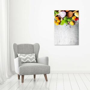 Vertikální Moderní obraz canvas na rámu Zelenina ocv-98382182