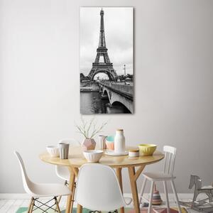 Vertikální Fotoobraz na skle Eiffelová věž Paříž osv-98585031