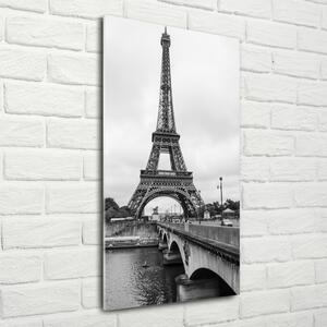 Vertikální Fotoobraz na skle Eiffelová věž Paříž osv-98585031